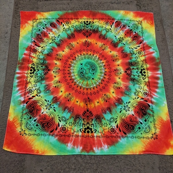 Other - Custom Made Tie Dye Bandana